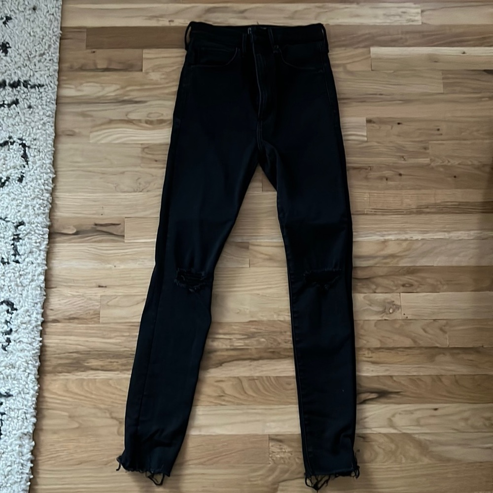 Abercrombie and Fitch Black Skinny Jeans